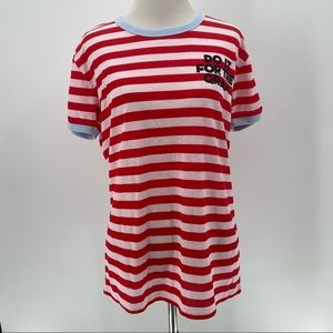 PINK Stripped Do it for the Gram Shirt